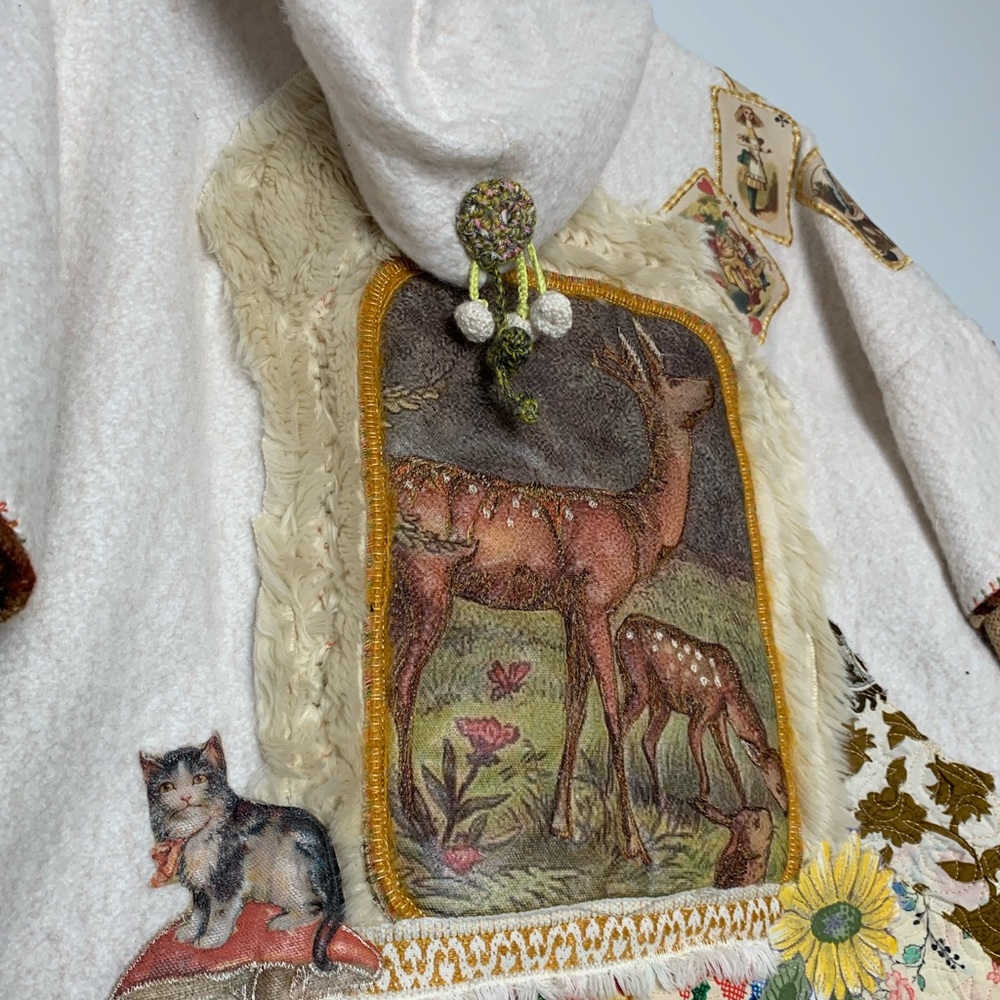 Alice In Wonderland Lodicha Bambi Mothergoose Woodland Cottagecore cardigan - Picture 11 of 17
